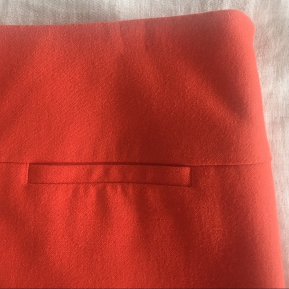 Size 12 Orange Wool Mini Skirt from Gap - Picture 2 of 3